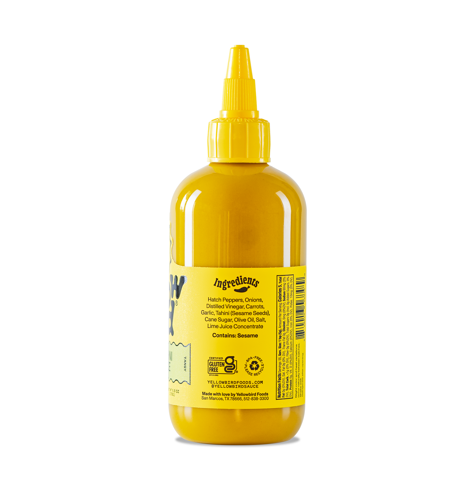 Tahini Hot Sauce with Hatch Chile G1