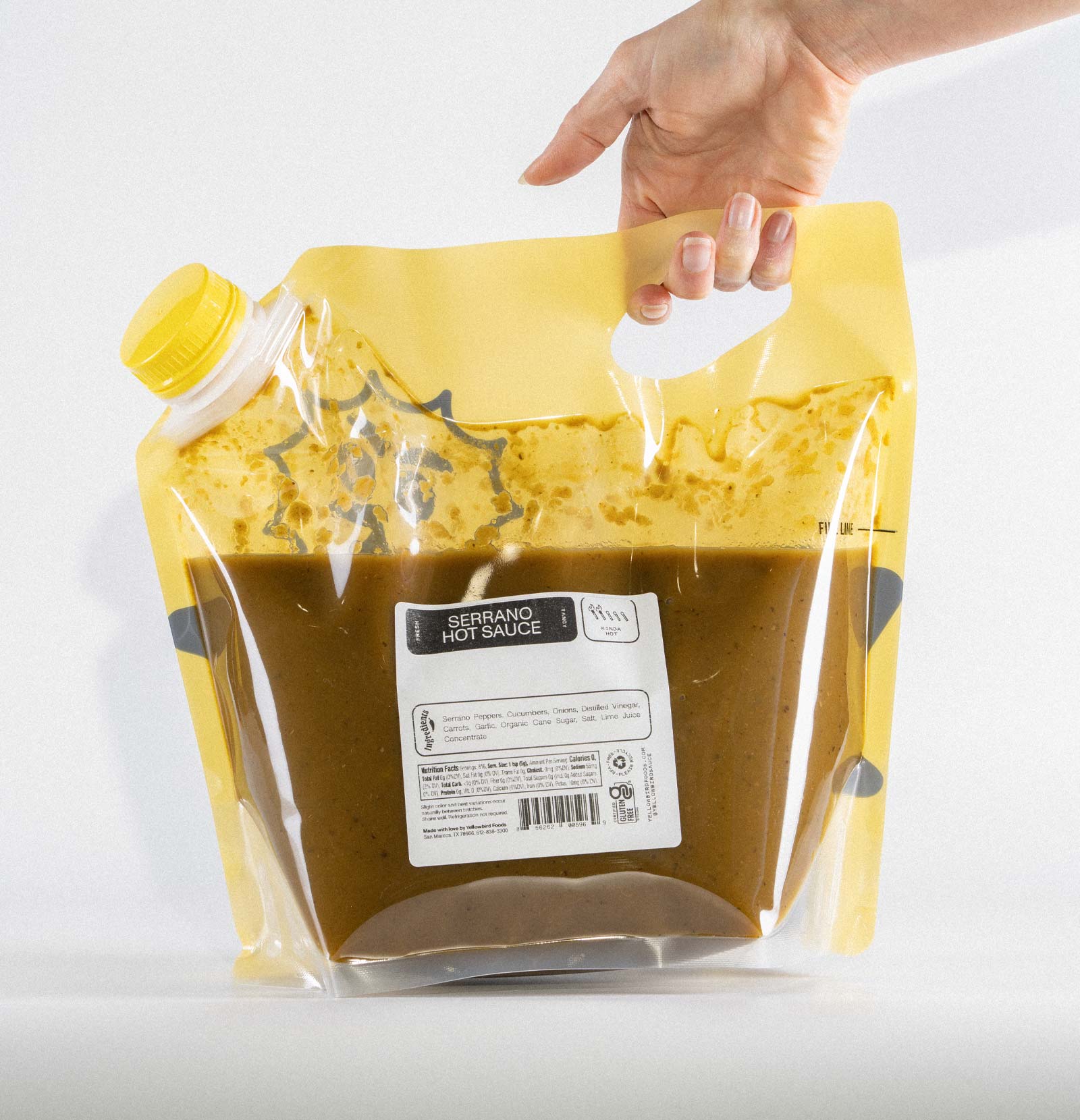Classic Serrano Sauce Gallon W1