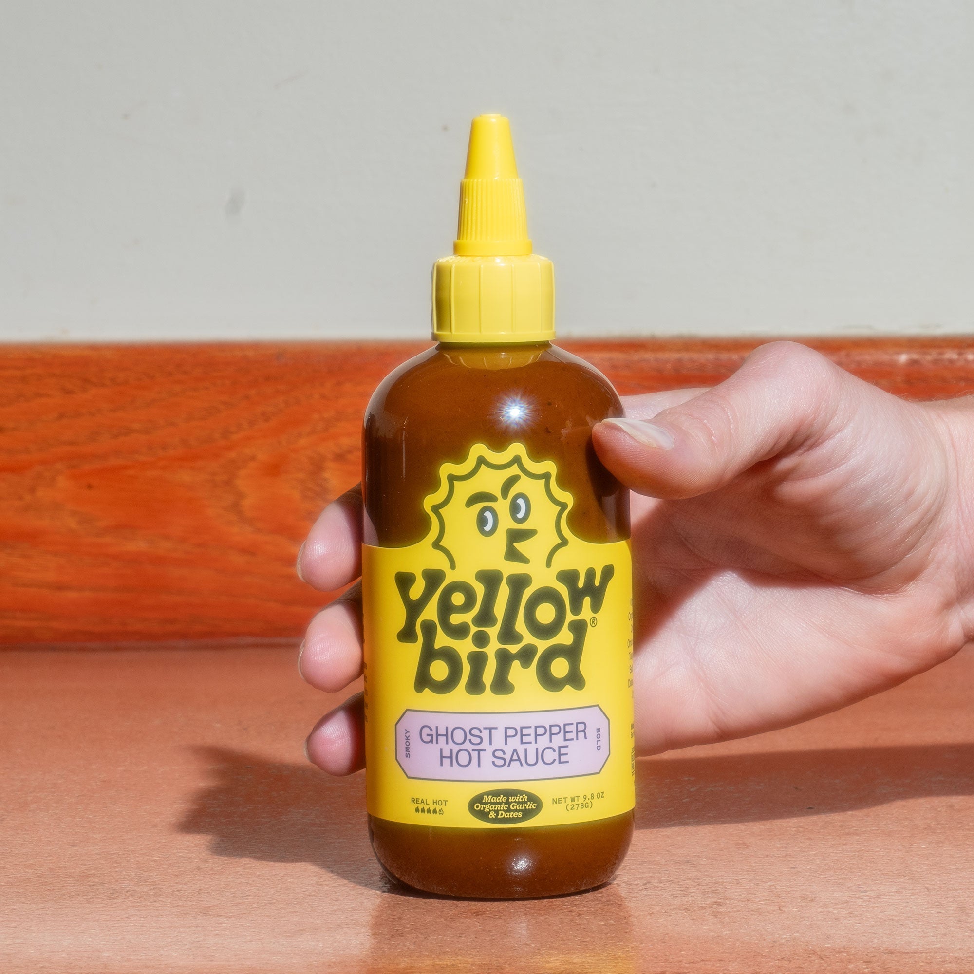 Hot Sauce Made with Organic Ghost Pepper U6