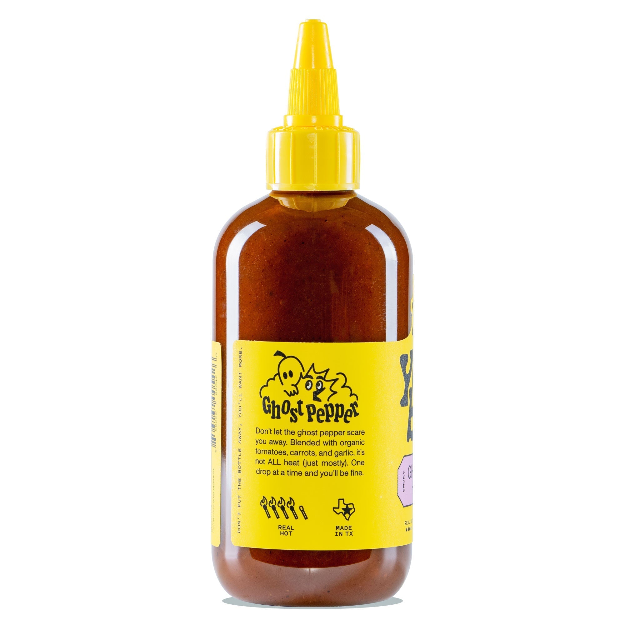 Hot Sauce Made with Organic Ghost Pepper U6