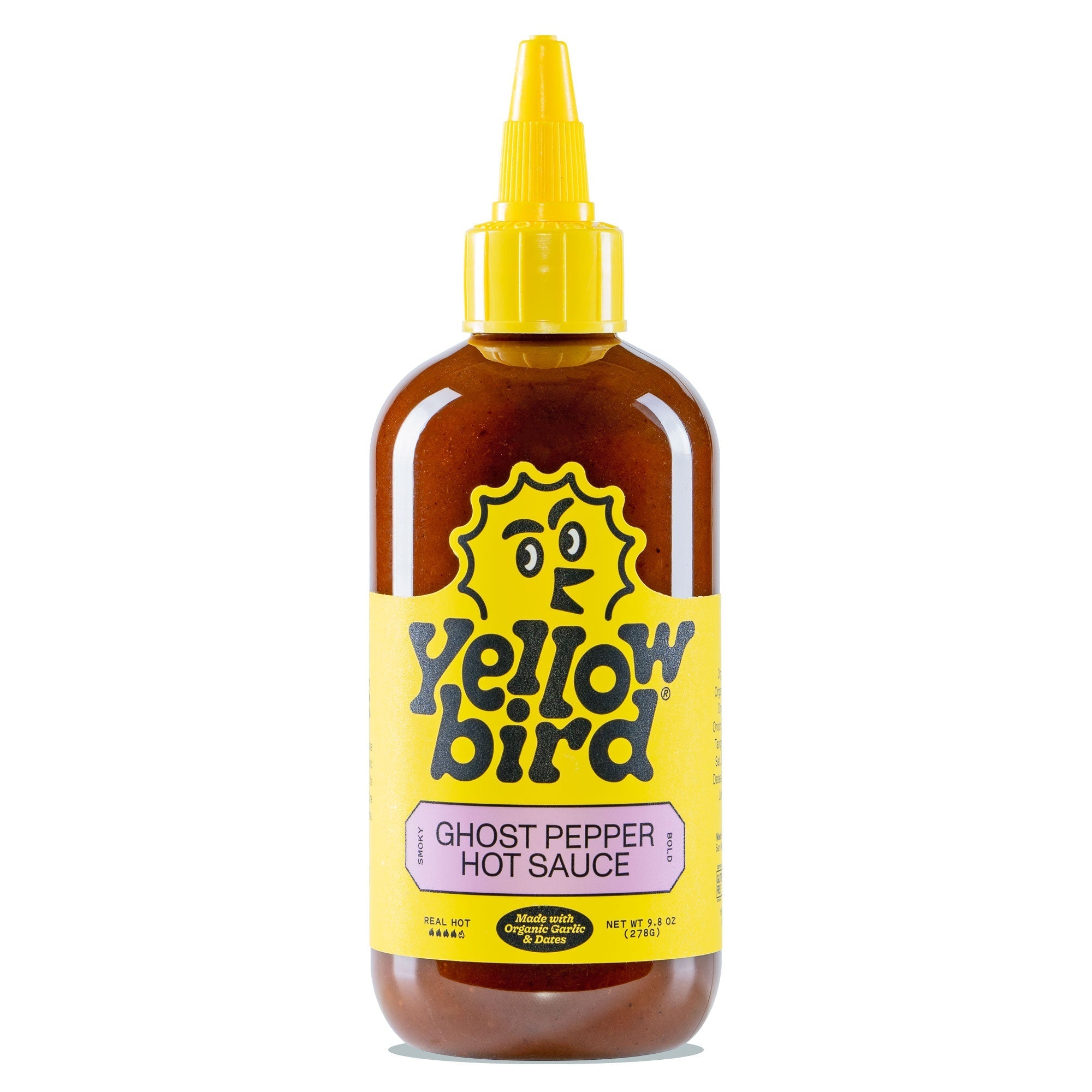 Hot Sauce Made with Organic Ghost Pepper U6