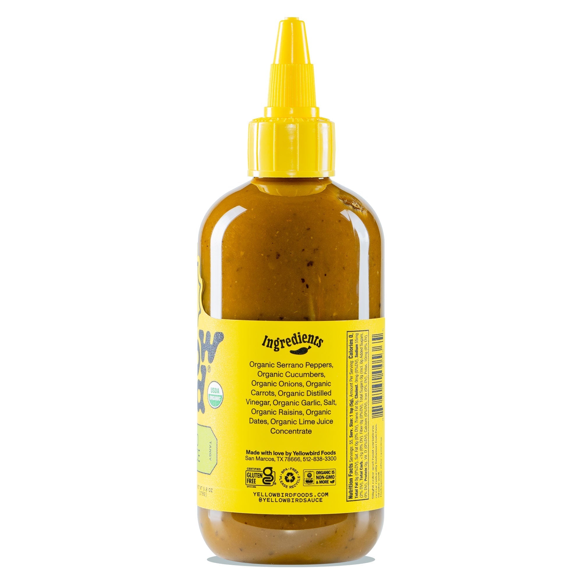 Organic Hot Sauce with Serrano G7